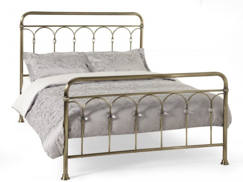 Antique full bed deals frame