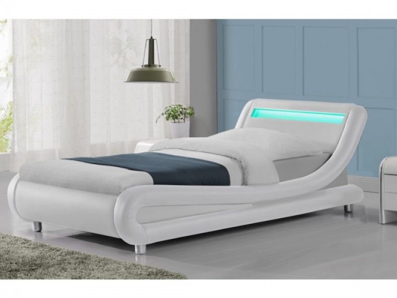 single bed with led lights