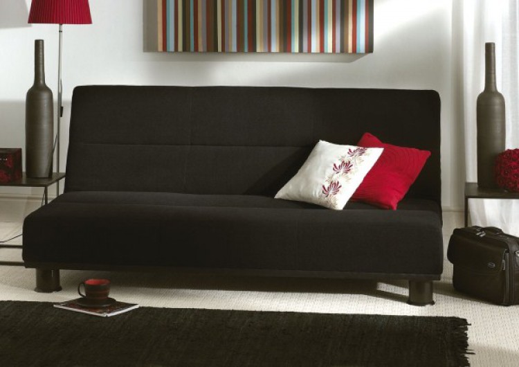 limelight triton sofa bed in black
