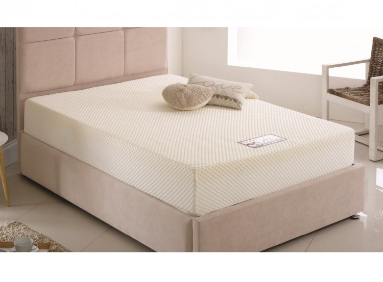 4ft small double memory foam mattress